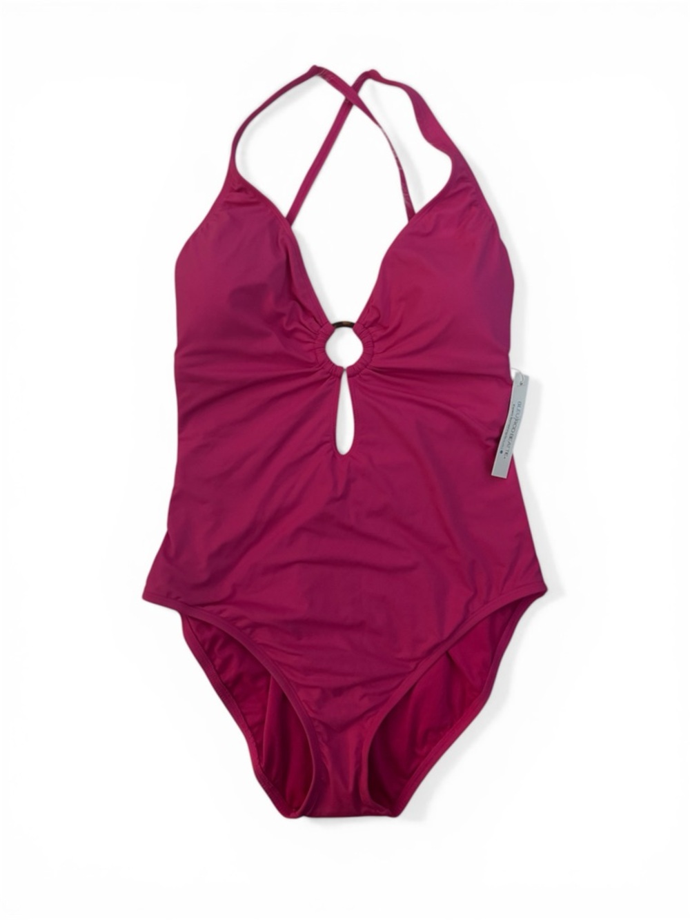 🆕 Bleu Rod Beattie Pink Ring Me Up One Piece Swimsuit - 10